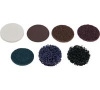 KS TOOLS Patins abrasifs de rechange Ø50 mm Granulométrie 300 Paquet de 10 - 515.5085