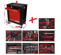KS Tools KS Tools Performanceplus Jeu de servantes d'atelier P15 avec 397 outils pour 7 tiroirs Quantité:1