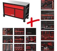 KS Tools Composition pour servante d’atelier Performanceplus P45 avec 950 outils pour 13 tiroirs KS Tools Quantité:1