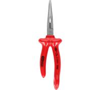 KS TOOLS Pince à bec plat 1.000V avec anneau de sécurité pour cordon de sécurité - 117.2203