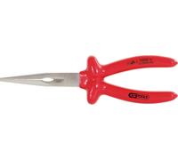 KS Tools VDE Pince à bec demi-rond, droite 160mm Quantité:1