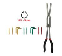 KS Tools Pince à double articulation KS Tools pour circlip extérieur avec embouts interchangeables Quantité:1