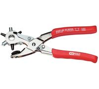 KS TOOLS Pince à perforer et à œillets à tourelle 220 mm - 118.0042