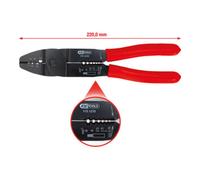 KS Tools Pince de sertissage pour connecteur ouverts non isolés Quantité:1