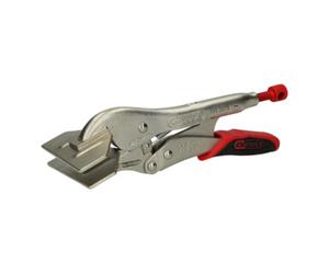 KS Tools Pince étau à machoires larges et plates avec système d‘ouverture / fermeture facile, 205mm Quantité:1