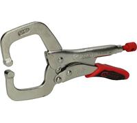 KS TOOLS Pince étau à souder avec système d'ouverture / fermeture facile, 165mm