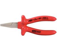 KS TOOLS Pince plate 1.000V mâchoires courtes 160 mm - 117.1298