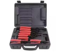 KS TOOLS 500.1320 Coffret de pinces à circlips intérieur et extérieur, 10 pièces Noir