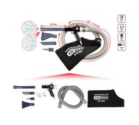 KS Tools 515.5090 Pistolet de soufflage et d’aspiration à air comprimé 6.3 bar