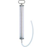 KS Tools Pompe manuelle de dosage avec tuyau et échelle graduée, 1000ml