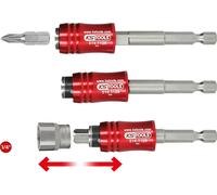KS TOOLS Porte-embouts 1/4" 2en1 à changement rapide - 514.1126
