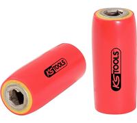 KS TOOLS Porte-embouts 3/8" avec isolation protectrice pour embouts 1/4" - 117.2313