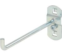 KS TOOLS Porte-outils avec extrémité de crochet verticale Ø 6 mm 125 mm - 860.0811