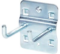 KS TOOLS Porte-outils double avec extrémité crochet verticale Ø 6 mm 50 mm - 860.0817