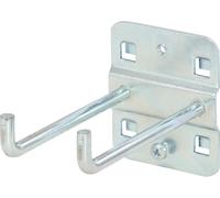 KS TOOLS Porte-outils double avec extrémité crochet verticale Ø 6 mm 75 mm - 860.0818