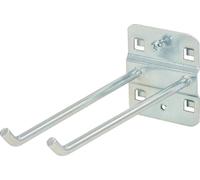 KS TOOLS Porte-outils double avec extrémité de crochet inclinée Ø 6 mm 150 mm - 860.0815