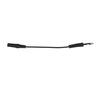KS TOOLS Prise d'entrée 4,0 mm sur fiche d'adaptateur de test 3,5 mm ronde (noire) - 150.0976