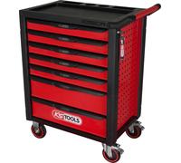 KS TOOLS RACINGline Servante d'atelier NOIR/ROUGE avec 7 tiroirs