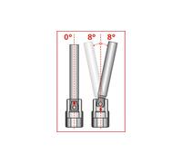 KS TOOLS Rallonge à bascule 1/4" XXL 350 mm - 911.1548