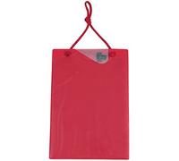 Tablette de fiche de travaux A4 avec sacoche pour clés - Rouge KSTOOLS - 5008097