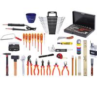 KS TOOLS Sacoche d'outils d'électricien - nylon, 132 pcs