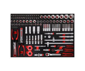 KS Tools SCS 1/4"+3/8"+1/2" Module de douilles, 111 pcs, modules système 1/1 KS Tools Quantité:1