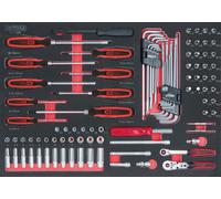 KS Tools KS Tools SCS 1/4" Module de douilles, 95 pcs., modules système 1/1 Quantité:1