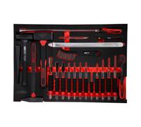 KS Tools SCS Module de marteaux et de burins, 22 pcs, modules système 1/1 KS Tools Quantité:1