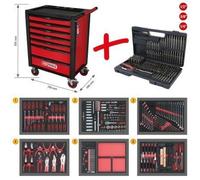 KS TOOLS Servante d'atelier 826.7598 788mm 976mm Tôle d'acier 496mm 79000g