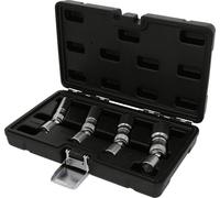 KS Tools 517.1145 Jeu de douilles à bougie 3/8, 4 pièces, magnétique avec articulation