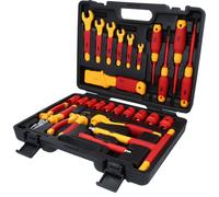 KS TOOLS Set d'outils isolés pour véhicules électriques et hybrides, 26 pcs ( 117.1895 )