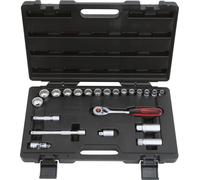 KS TOOLS® Steckschlüssel-Satz 22-teilig