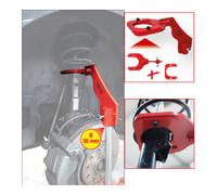 KS Tools Support de jambe de suspension McPherson KS Tools pour levier de vérins de fosse, 4 pcs Quantité:1