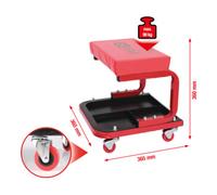 KS Tools Tabouret sur roulette, 440x360x360mm Quantité:1