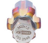 KS Tools taraud avec boulon de guidage pour capteurs de filtres à particules, M22x1,5