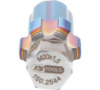 KS Tools taraud avec boulon de guidage pour capteurs NOX, M20x1,5