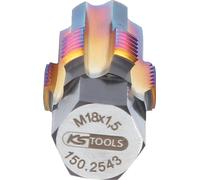 KS TOOLS Taraud avec boulon de guidage pour sondes lambda M18 x 1,5 - 150.2543