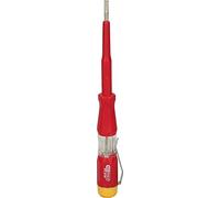KS Tools Testeur de tension 911.2176 – 100–500 V AC, 140 mm, revêtement isolant