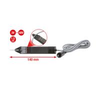 KS Tools Testeur pique-câbles 3 - 48 V, 140mm Quantité:1