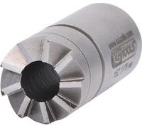 KS TOOLS Tête de fraisage pour siège d'étanchéité à injecteur, plate Ø 17/17 mm 38 mm - 152.1176
