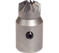 KS TOOLS Tête de fraisage pour siège d'étanchéité à injecteur, plate Ø 17/21 mm 38 mm - 152.1178
