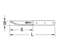 KS Tools TITANplus couteau universel, 250mm