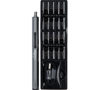 KS TOOLS Tournevis de précision sur batterie avec prise USB