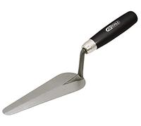 KS TOOLS Truelle langue de chat - lame acier - manche bois - 160 mm - Outil pour le Bâtiment