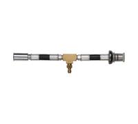 KS Tools Tuyau de raccordement de manomètre KS Tools avec raccord de tuyau 1/4" pour utilisation universelle avec raccords de tuyau haute pression 3/8" et 5/16". Quantité:1