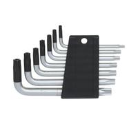 KS Tools 151.4150 TX Jeu de clés mâles coudées T 10, T 15, T 20, T 25, T 27, T 30, T 40 7 pièces