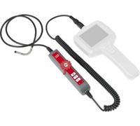 KS TOOLS ULTIMATEvision SUPERCHARGED Sonde caméra frontale 0° flexible Ø 6 mm 2m - 550.8602