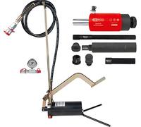 KS TOOLS Unité hydraulique 22t, avec pompe hydraulique et manomètre, 15 pièces 440.0580