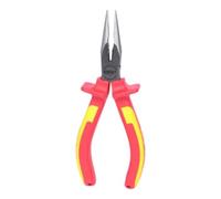 KS Tools VDE Pinces à bec demi-rond droit, 165mm Quantité:1