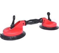 KS TOOLS Ventouse double 80kg, tête à double articulation - 140.1008